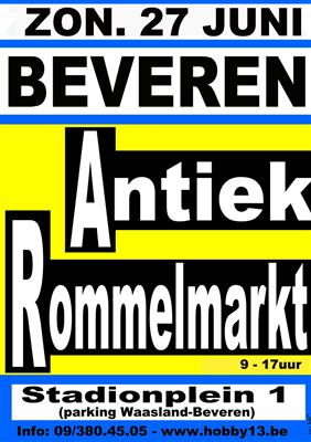 Open Lucht Rommelmarkt te Beveren
