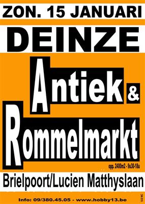   Antiek & Rommelmarkt te Deinze