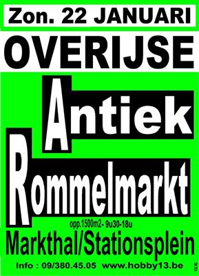 Antiek & Rommelmarkt te Overijse