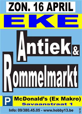 Antiek & Rommelmarkt te Eke