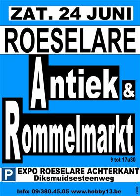Antiek & Rommelmarkt te Roeselare