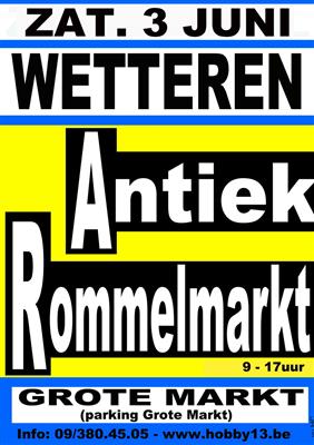 Antiek & Rommelmarkt te Wetteren