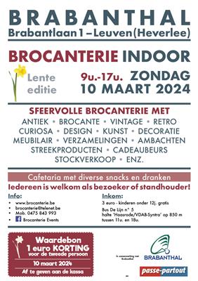 Brocanterie Indoor Leuven (Lente editie)