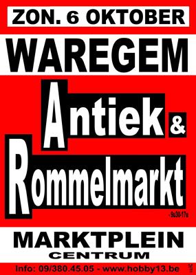 Antiek & Rommelmarkt te Waregem