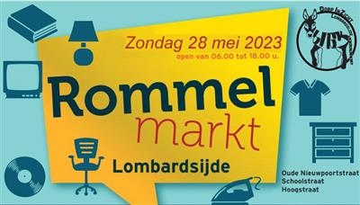 Rommelmarkt Lombardsijde 19 mei 2024