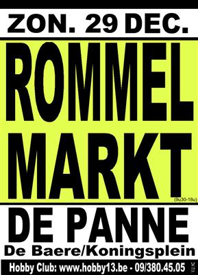 Antie & Rommelmarkt te De Panne