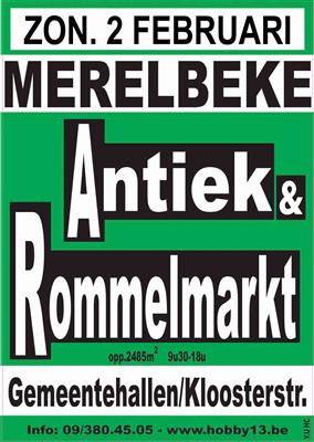 Antiek & Rommelmarkt te Merelbeke