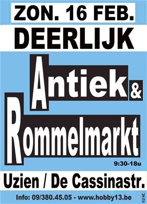 Antie & Rommelmarkt te Deerlijk