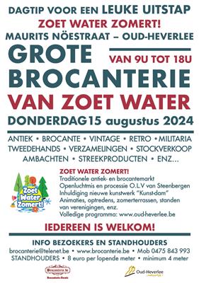 Grote Brocanterie van Zoet Water - Oud-Heverlee