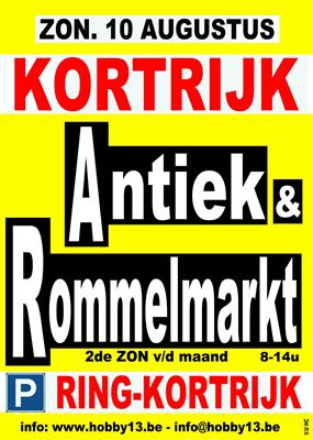 Antiek & Rommelmarkt te Kortrijk