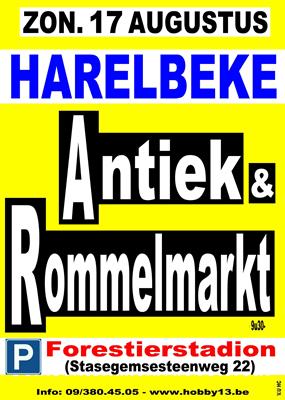 Antiek & Rommelmarkt te Harelbeke