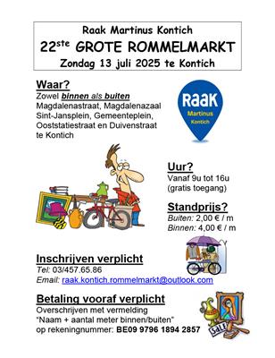 22ste grote rommelmarkt