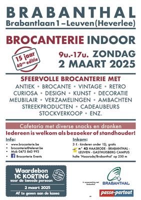 Brocanterie Indoor Leuven - 40ste editie