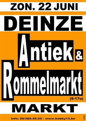 Antiek & Rommelmarkt te Deinze