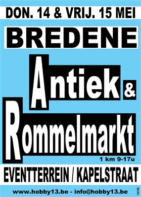Antiek & Rommelmarkt te Bredene