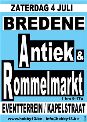 Antiek & Rommelmarkt te Bredene