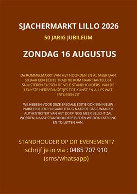 🎉 50e Editie van de Sjachermarkt 🎉