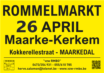 Maarke-Kerkem rommelmarkt 