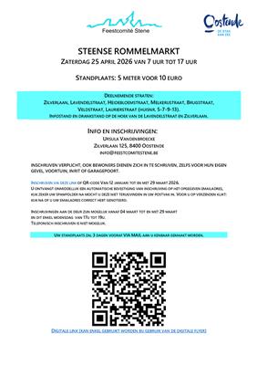 Rommelmarkt te Stene