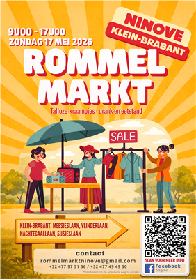 Rommelmarkt te Ninove