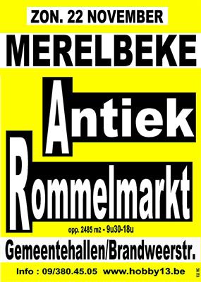 Antiek & Rommelmarkt te Merelbeke