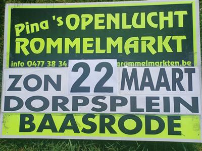 PINA'S JAARLIJKSE OPENLUCHTROMMELMARKTEN BAASRODE ( DENDERMONDE )