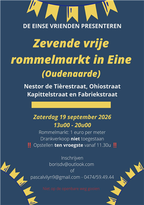 7de Vrije rommelmarkt 