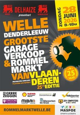 Rommelmarkt Welle - Grootste Garageverkoop en Rommelmarkt van Vlaanderen