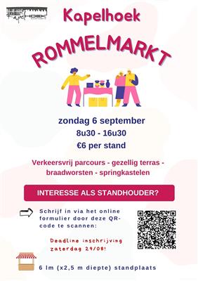 Bezoek onze gezellige rommelmarkt!