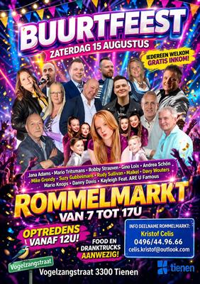 Rommelmarkt / buurtfeest