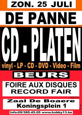 Cd & Patenbeurs te De Panne