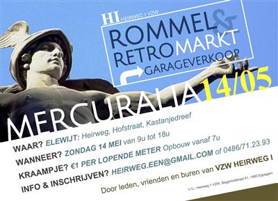 Mercuralia 2017 (Rommel- & Retromarkt + Garageverkoop)