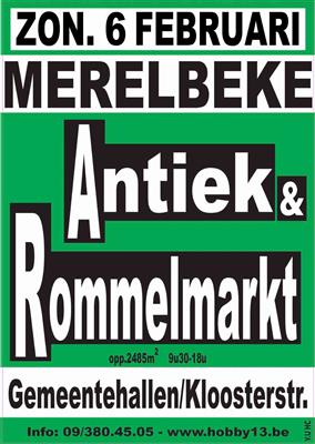  Antiek & Rommelmarkt te Merelbeke