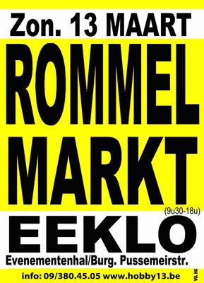 Antiek & Rommelmarkt te Eeklo