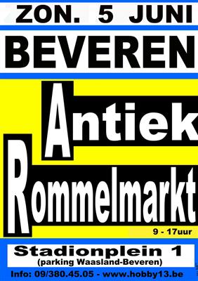 Antiek & Rommelmarkt te Beveren-Waas
