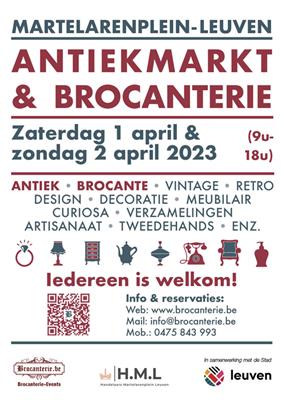 Antiekmarkt & Brocanterie Leuven (2 dagen)