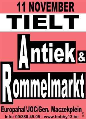 Antiek & Rommelmarkt te Tielt.