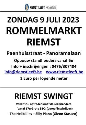 Rommelmarkten Be Rommelmarkt Riemst Te Riemst