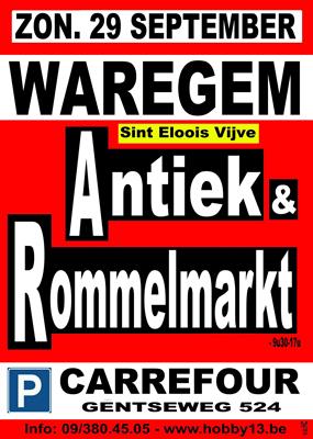 Antiek & Rommelmarkt te Waregem