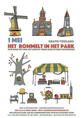 1 Mei rommelmarkt Ruiselede.