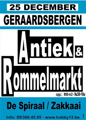 Antie & Rommelmarkt te Geraardsbergen
