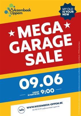Mega Garage Sale Wezembeek-Oppem