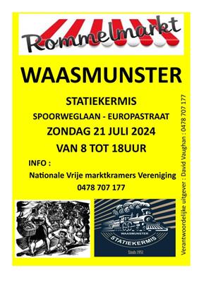 Rommelmarkt Statiekermis