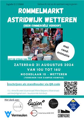 Rommelmarkt Astridwijk Wetteren