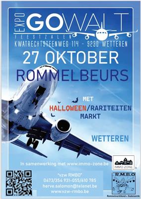 ROMMELBEURS met HALLOWEEN/Rariteitenmarkt