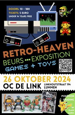 1ste Retro Gaming & Vintage Toys Beurs.