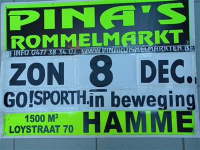 PINA'S JAARLIJKSE ROMMELMARKTEN HAMME ( BIJ ST-NIKLAAS )