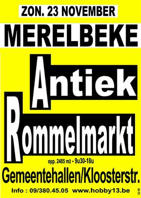 Antiek & Rommelmarkt te Merelbeke