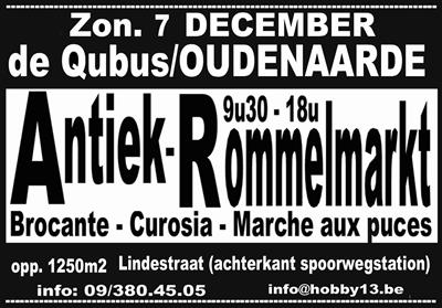 Antiek & Rommelmarkt te Oudenaarde