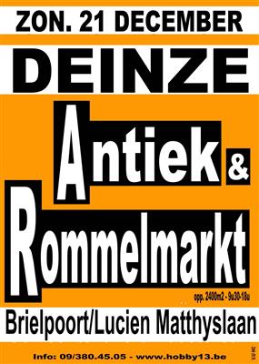 Antiek & Rommelmarkt te Deinze